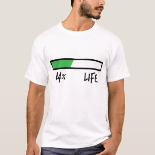 44% LIFE Engraçado Camisa De 31-44 Anos De Idade 4