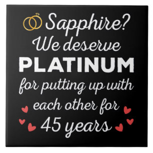 45º aniversário de casamento I - Casal Engraçado S