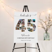 45º Aniversário Número 45 Colagem Fotográfica Bem-