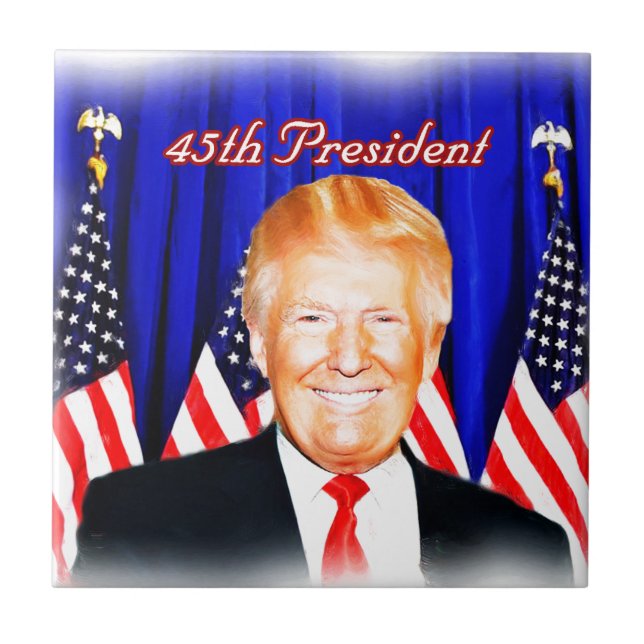 45º Presidente Donald Trump _ (Frente)