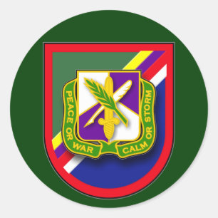 450th Etiquetas do batalhão dos assuntos civis