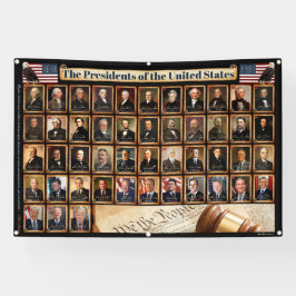 47 Presidentes dos EUA com Donald Trump Outdoor Ba