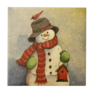 4905 Snowman e Birdhouse Natal