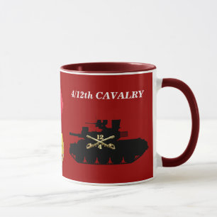 4/12th Caneca da cavalaria M551 Sheridan