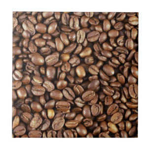 4,25" FEIJÕES de CAFÉ do azulejo de x 4,25