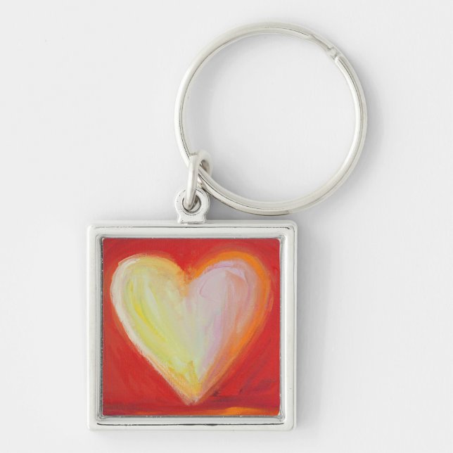 4 Amor Corações Corações Corações Chaveiro (Frente)