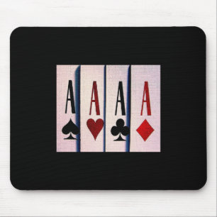 4 áss Mousepad