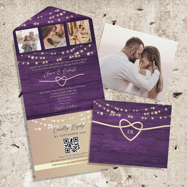4 Código QR de Foto para Casamento (Criador carregado)