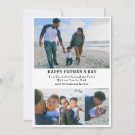 4 Colagem de Fotografias Adicionar Mensagem Cartão