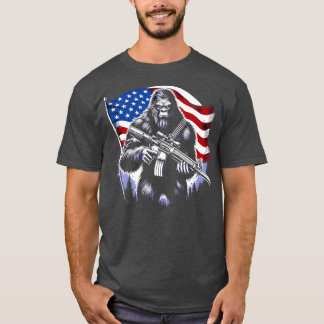 4 de julho Camisa bandeira americana