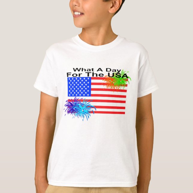 4 De Julho, Camiseta Patriótica (Frente)