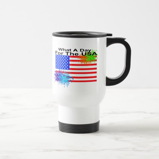 4 De Julho, Caneca de viagem Patriótica (Direita)