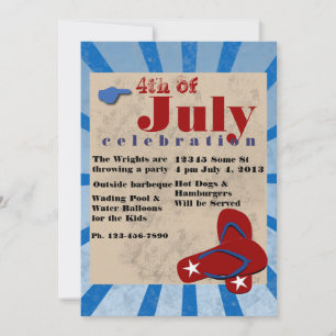 4 de julho Dia Independente Barbeque