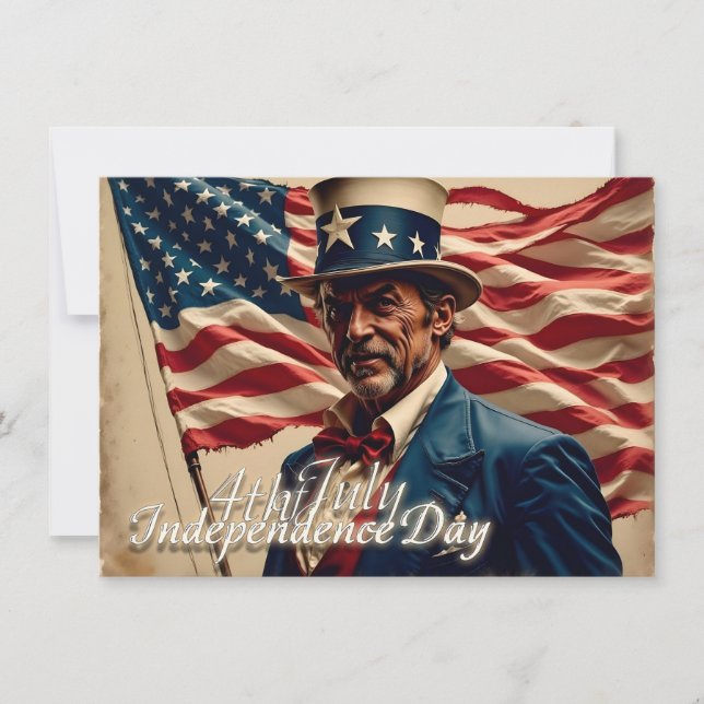 4 de julho - Espírito de Independência (Frente)