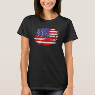 4 de julho golfe American Flag Ball com Top Hat