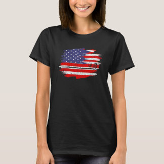 4 de julho golfe American Flag Ball com Top Hat