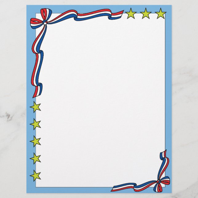 4 de julho Letterhead (Frente)