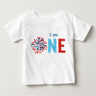 4 de julho Primeira Camisa de Bebê