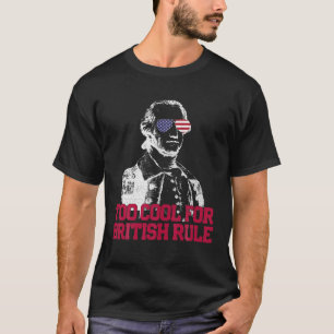 4 de julho T Camisa para Homens Mulheres George Wa