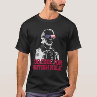 4 de julho T Camisa para Homens Mulheres George Wa