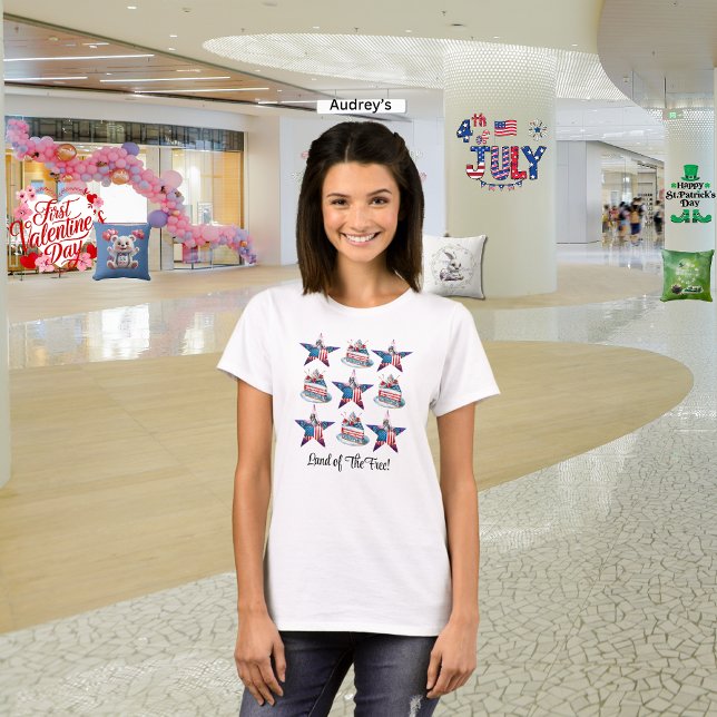 4 de julho "Terra do Camisa Livre" (Criador carregado)