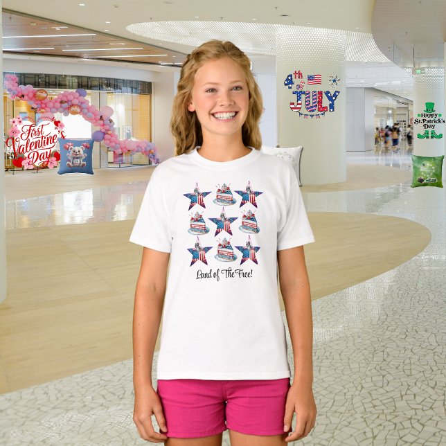 4 de julho "Terra do Camisa Livre" (Criador carregado)