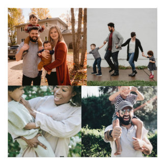 4 Foto Personalizada Colagem Personalizada