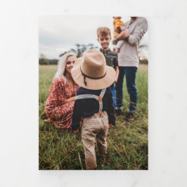 4 Fotografias Trivezes Cartão de Natal Watercolor