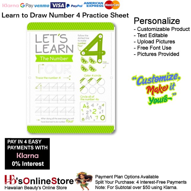 4 Learn To Draw Number 4 Teacher Home Schooling  (4 Learn To Draw Number 4 Teacher Home Schooling.)