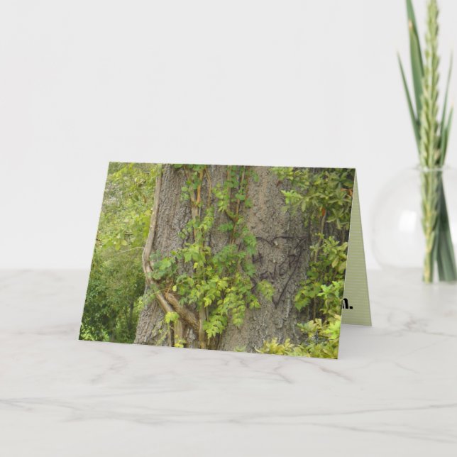 "4 nunca?" cartão de saudação BREAK-UP (Frente)