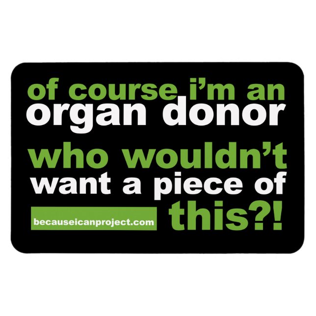 4 x 6 ímã - para o seu frigorífico ou carro! (Horizontal)