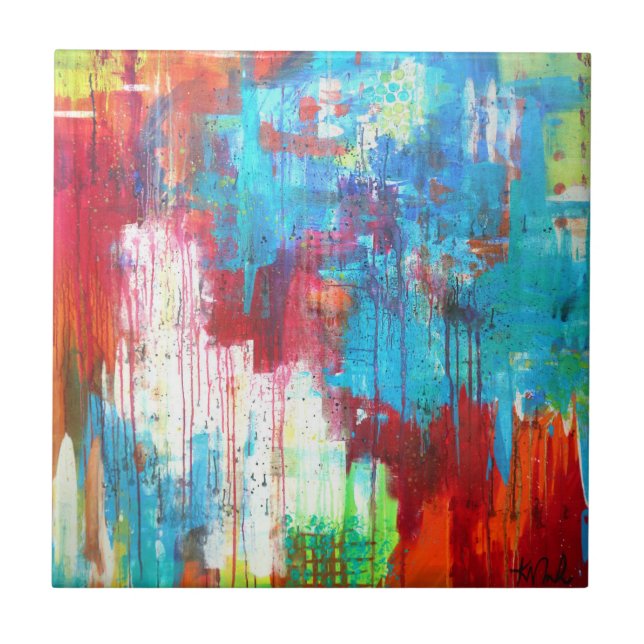 4Jesus 4" azulejo cerâmico da foto (Frente)