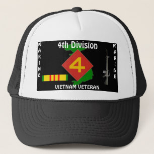 4o Boné marinho 1/b da bola do Div Vietnam