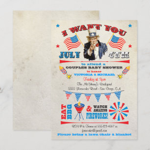 4o de convites do chá de fraldas do churrasco do