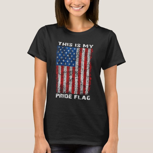 4th of July Tops Independence Day Pride American F (Frente)