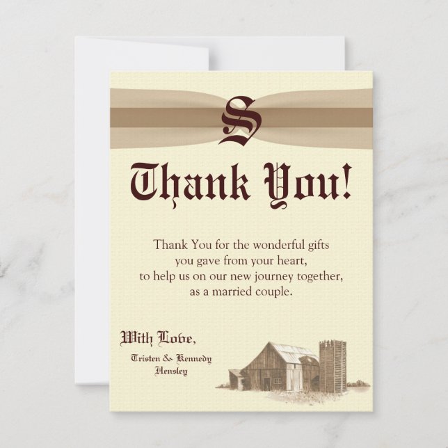 4x5 Cartões de agradecimentos PLANO Fazenda da bar (Frente)