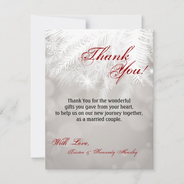 4x5 Cartões de agradecimentos PLANO Pinheira branc (Frente)