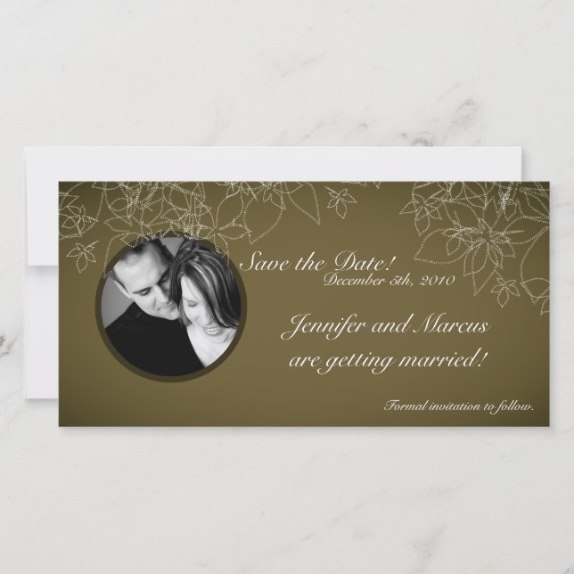 4x8 Noivado Anúncio outono Fall (Frente)