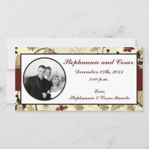 4x8 Noivado Fall Fall Fall (Folga de Anúncio de Fo