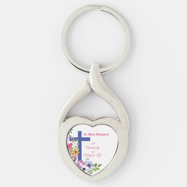 50º Aniversário da Chaveiro de Vida Religiosa de M (Frente)