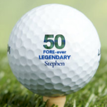50º Aniversário Golfer Gift, 50 nunca legendário