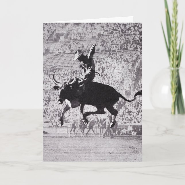 50º Cartão de Aniversário, Rodeo! (Frente)
