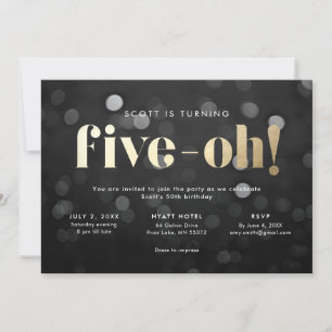 50º Convite Five-oh