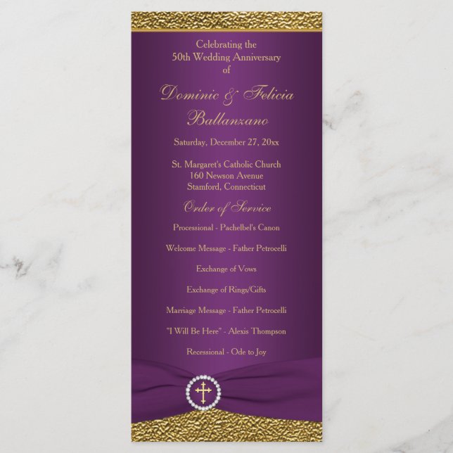 50º Programa de Renovação de Votações do Aniversár (Frente)