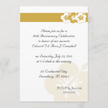 50. º aniversário dos convites à apresentação de L