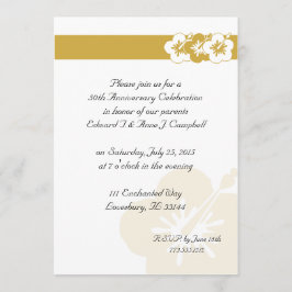 50. º aniversário dos convites à apresentação de L