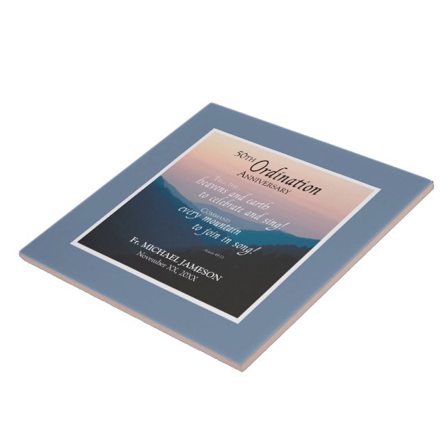 50.º Aniversário dos Parabéns de Ordenação (Lateral)