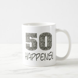 50 acontece! Caneca