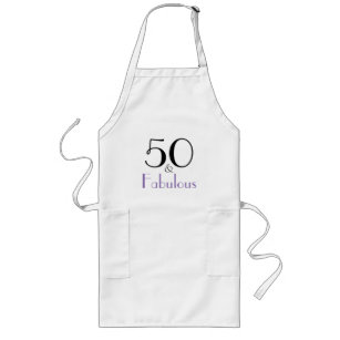 50 anos 50 & avental 50th do cozinheiro fabuloso