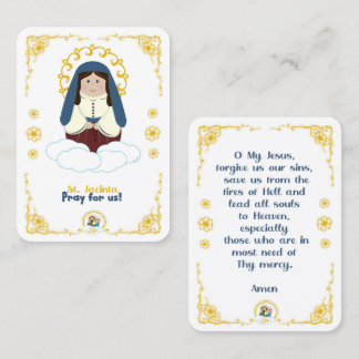 50 Cartões Santos Mini St. Jacinta
